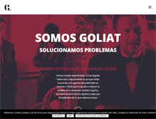 Tablet Screenshot of grupogoliat.com